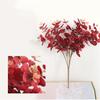 Artificial Flower Realistic Faux Eucalyptus Looking Vibrant Color Attractive Flower Dining Table Fake Plant Decor for Home