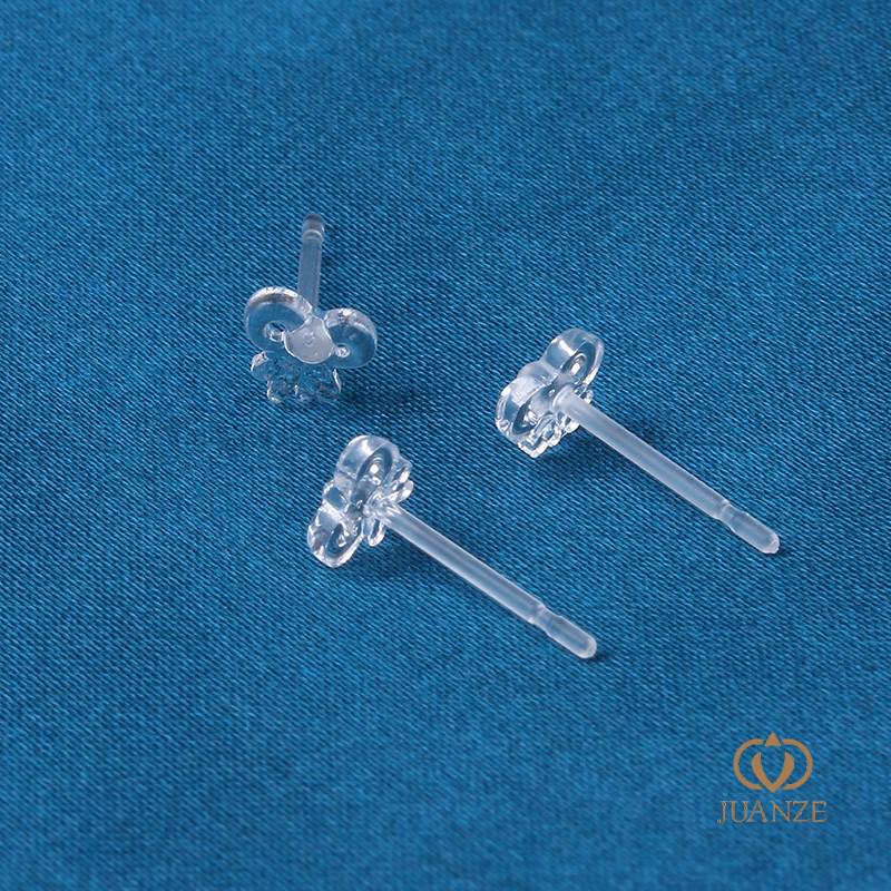 Невидимые украшения для ушей своими руками: Прозрачные серьги, гвоздики, клипсы и винты — аксессуары для безболезненного преобразования