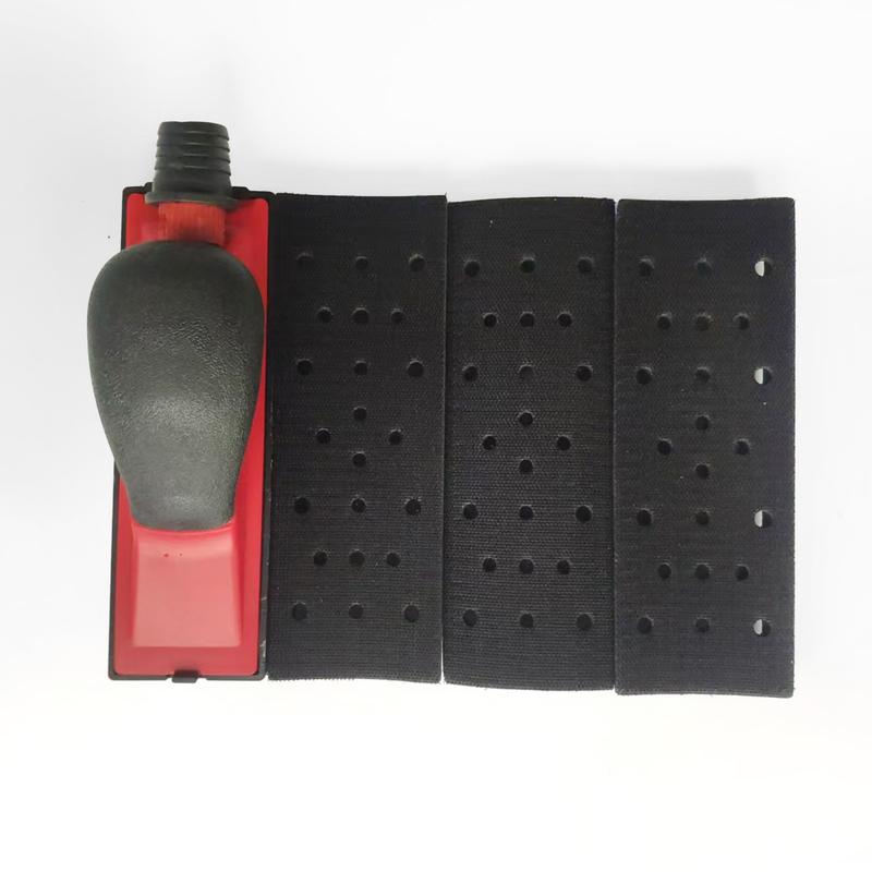 5Pcs 70*198mm Sanding Block Vacuuming Sanding Disc Holder Polishing Abrasive Block Manual Grinding Tools