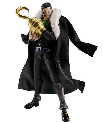 TAMASHII NATIONS ONE PIECE Сэр Крокодил Саммит 180 мм ПВХ АБС Окрашенная Фигурка Действия S.H.Figuarts -Битва при Маринфорде- Прибл.. &