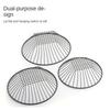 Three Tier Snacks Storage Basket Nordic Flowers Basket Storage Rack  Kitchen Supplies