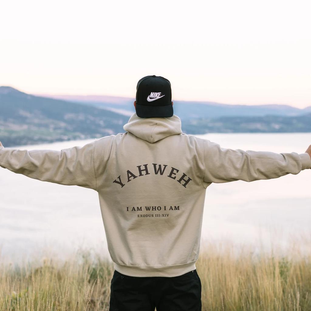 Мужские христианские худи YAHWEH Иисус Hombre Модная популярная уличная одежда с принтом букв Женские унисекс худи