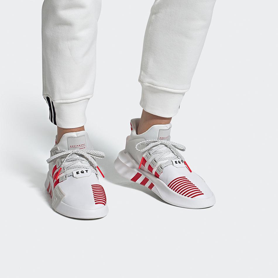 Adidas Originals Eqt Bask Adv 'White Red Grey' (Unisex) Casual Shoes FW4250
