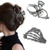 3 шт. Женские заколки для волос в форме паука, летучей мыши, черепа, руки, заколки для волос с противоскользящими зубцами, заколки для волос на затылок, аксессуары для укладки волос
