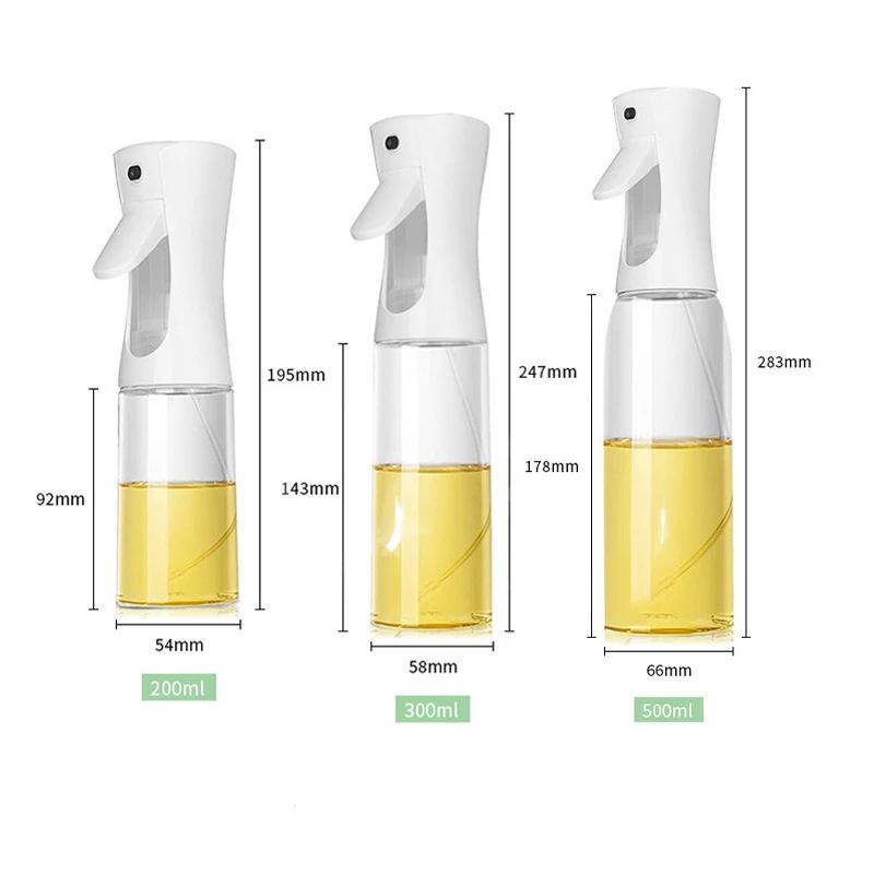 Kitchen seasoning olive oil spray bottle, air frying pan special pressure spray bottle, healthy cooking oil control spray bottle
