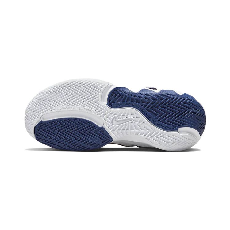 Nike Giannis Immortality 2 PS Белые детские кроссовки Deep Royal Deep-Royal-Blue Hyper-Pink Multi-Color DQ1942-102