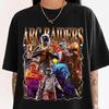 Игровая унисекс футболка ARC Raiders, Ретро футболка Arc Raiders, Винтажная футболка-bootleg Arc Raiders, Забавная футболка с игровым эмоутом, Подарок для геймера