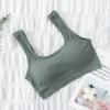 Women Tank Top Sexy Crop Tops Camisole Massage Pad Underwear Female Crop Top Backless Sleeveless Intimate Lingerie Femme