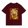 Dragon Ball Z Goku SSJ3 Shenron Print T-shirt Casual Short Sleeve Cotton Anime Streetwear T-shirt Unisex