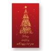 Decor Package Insert Merry Christmas Card Greeting Postcard Happy New Year Message Note Cards