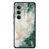 Стеклянная задняя крышка для чехла Redmi 15 4G 6,9" Закаленное стекло Мраморный Цветной чехол для телефона для Redmi 15 5G Защитная крышка Capa