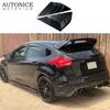 Fit for Ford Focus ST RS Hatchback Carbon Fiber Color Window Side Louvers Vent 2012 2013 2014 2015 2016 2017 2018 ABS