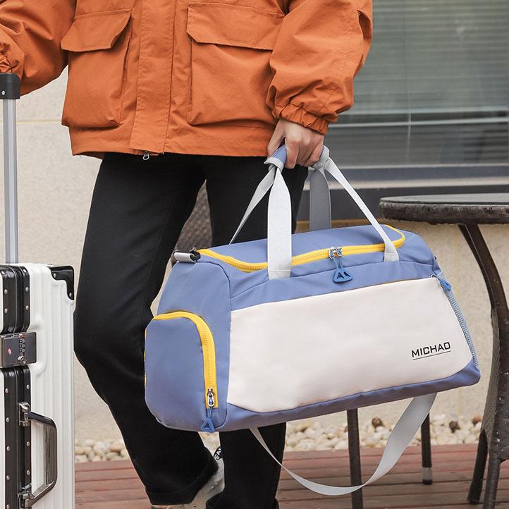 Спортивная сумка с разделением для влажной и сухой тренировки, спортивная сумка, сумка для багажа, сумка для коротких поездок, мужская и женская сумка для плавания большой вместимости
