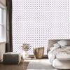 White and light gray dots wallpaper, fine detail 50x1000