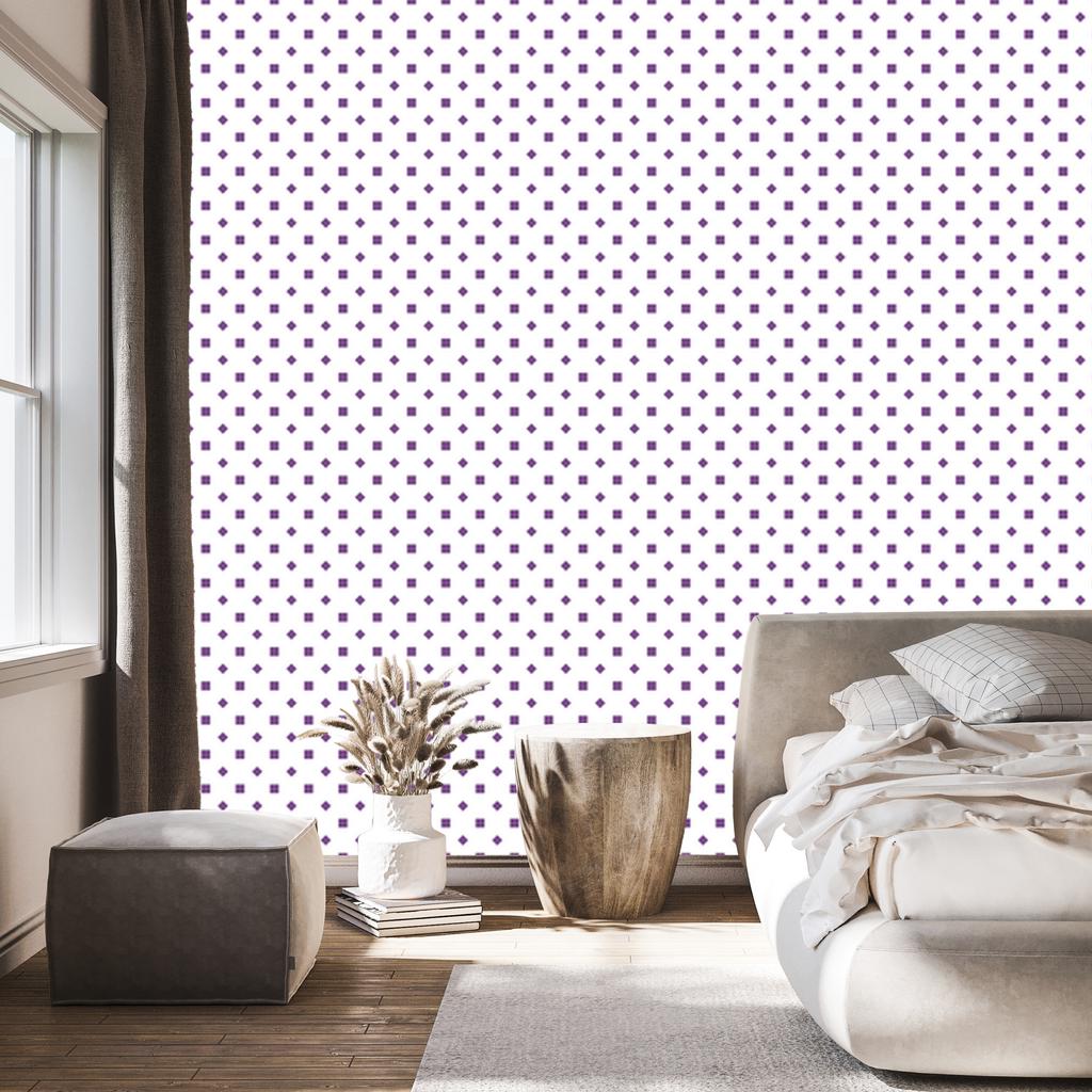 White and light gray dots wallpaper, fine detail 50x1000