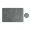 Yousheng Faux Leather Placemat Coaster Dining Table Heat Insulation Pad Dual Side Waterproof Placemat for Kitchen Countertops Dining Tables
