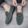 Новые мужские туфли Doudou мужские туфли повседневная обувь универсальная облегающая ногу ленивые туфли на одной педали для вождения мужские