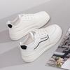 Little White Shoes Women's 2025 Spring New Breathable Ins Korean Version Versatile Student Platform Sports Leisure Board Shoes 8601