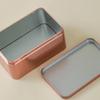 Tinplate Tin Box Solid Color Storage Box New Gift Jar  Candy Storage