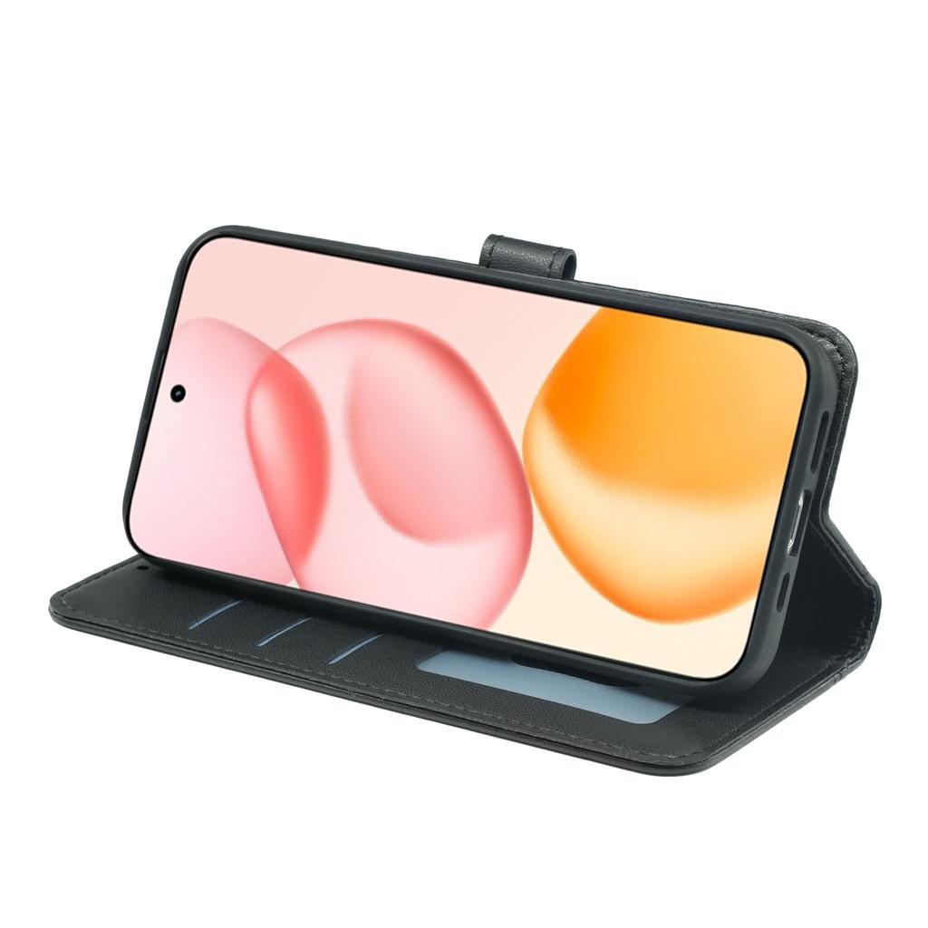 For Honor 400 Pro 5G (Global) Wallet Case Magnetic Snap Leather Phone Cover with Strap