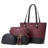 "2024 New Style Mother-Child Bag: Elegant 3-Piece Set, Single Shoulder & Crossbody Women's Handbag"