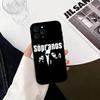 Чехол для телефона The-e S-sopranos Для iPhone 17, 16, 15, 14, 13, 12, 11 Plus, Pro Max, Другие Мягкий Черный Чехол