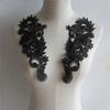 Diy Exquisite Collar Lace Embroidery Polyester Black Lace Fake Collar Clothing Decoration Sewing Accessories