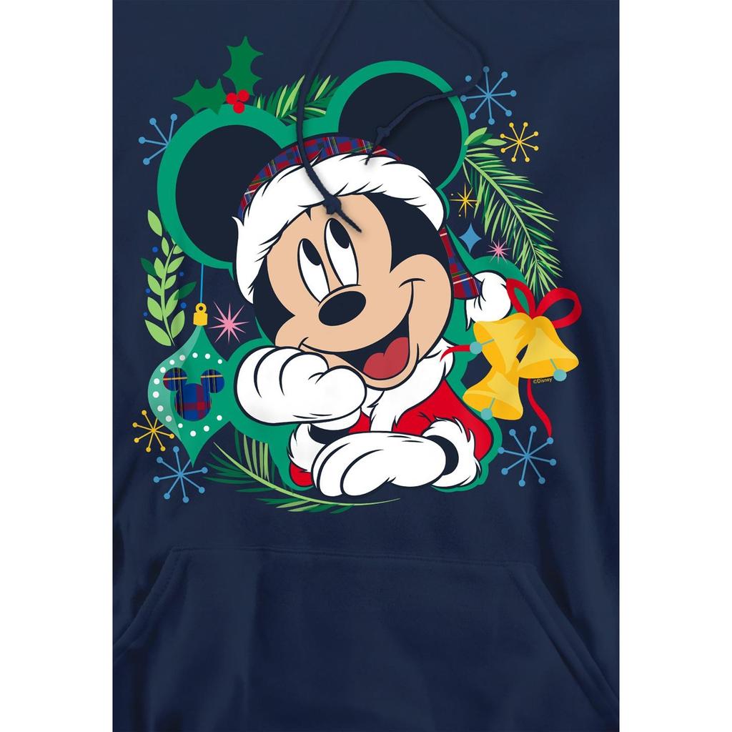 Disney Мужское рождественское худи с венком Микки Мауса