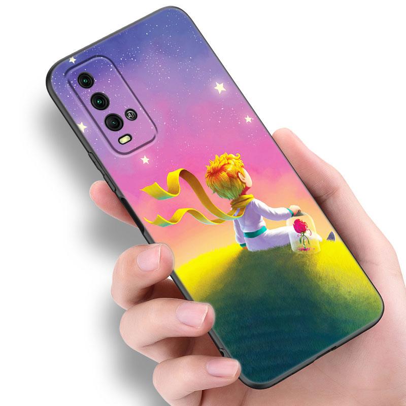 Чехол для телефона Art Little Prince для Xiaomi Redmi Note 5 6 9T K20 K40 K50 Pro 7A 8A 9A 9C 9i 10A 10C A1 S2 Мягкий черный чехол из ТПУ