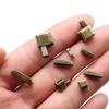 10 Sets 5 Colors Metal Accessories DIY Sewing Zippers Repair Zipper Stopper Clothes Making Open End