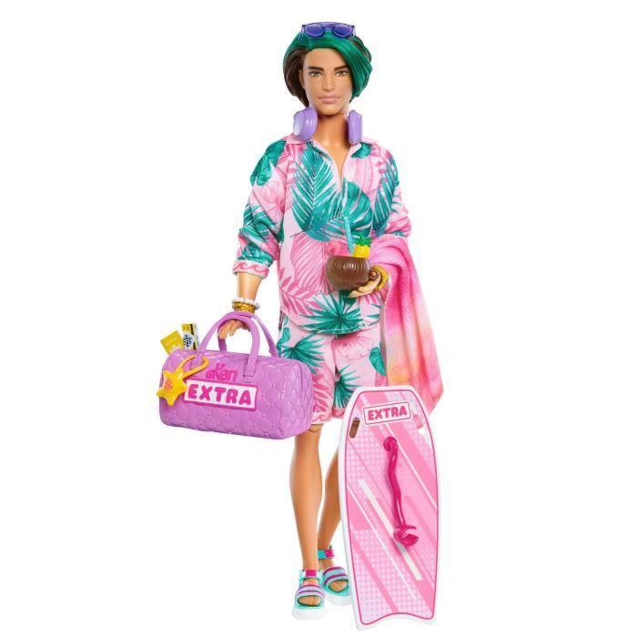 Ken extra plage - barbie - hnp86 - poupee mannequin barbie