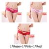 Women's Panties Open Crotch Thongs Sexy Hollow Briefs Underwear Erotic T-Backs Sweet Crotchless Seamless Panty