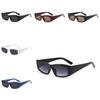 Retro Square Sunglasses Uv400 Protection Black Frame Grey Lens Fashion Streetwear Sunnies