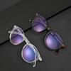Retro Optical Spectacles Flat Mirror Eyewear Blue Light Blocking Glasses Gaming Filter Glasses