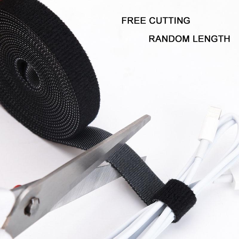 5m Cable Organizer Cable Wire Winder Tapes Earphone Mouse Cord Management USB Charger Protector For iPhone Samsung Xiaomi Huawei