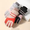 Ski Gloves for Women In Winter Waterproof and Cold Proof Plus Velvet Thickened Outdoor Cycling Warm Driving Winter Cycling Gloves