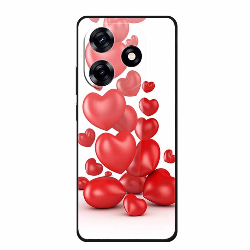 Glass Case For Honor X5c Plus Case Soft Bumper Hard Tempered Glass Back Cover For Honor X5c Plus Play 10A Phone Case X 5 C Plus