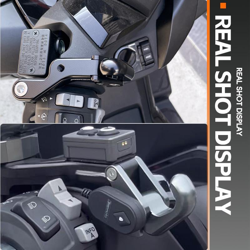 For Honda Forza350 FORZA 350 NSS350 2018-2025 2024 Motorcycle Accessories Helmet Hook Hanger Holder Storage Bag Hook CNC Bracket