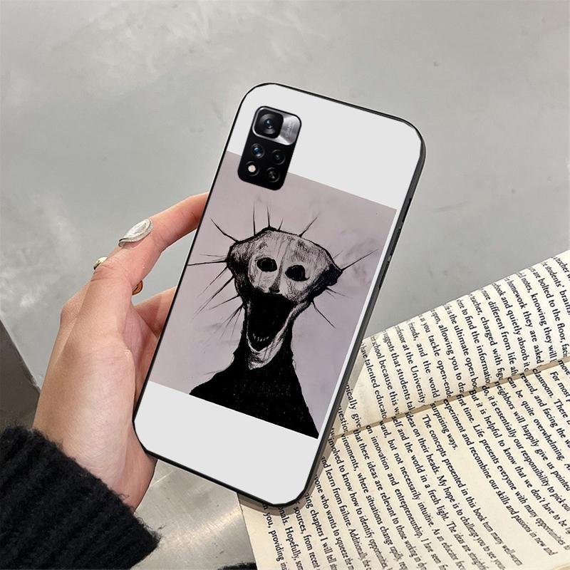 Чехол для телефона для Xiaomi Poco C71 15T 14T Pro Redmi note 15 14 14 13 Pro Redmi A5 15C 13C ужасы Призрачная Девушка Искусство