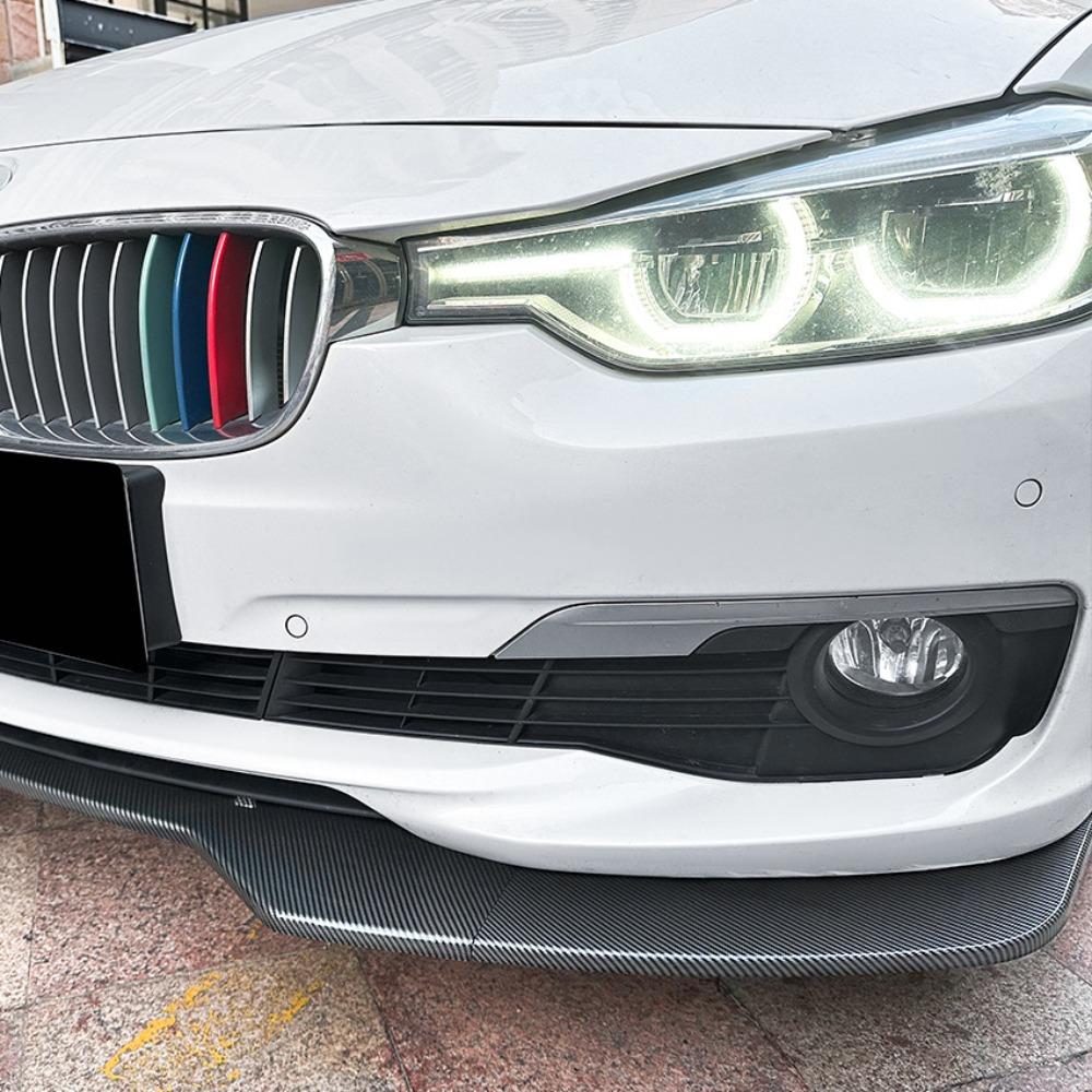 Front Bumper Lip Splitter Chin Spoiler For BMW 3 Series F30 F31 2013-2019 Standard Bumper Exterior Refit Body Kit Accessories
