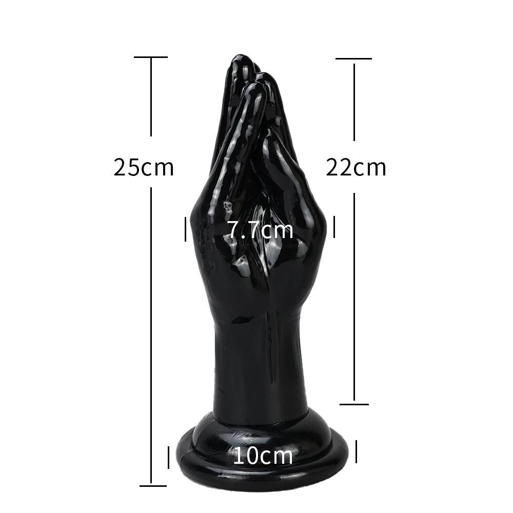 4 Sizes Huge Hands Finger Anal Plug Clear Arm Anus Prostate Massage Big Butt Plug G Spot Masturbation Gay Sex Toys For Women Men