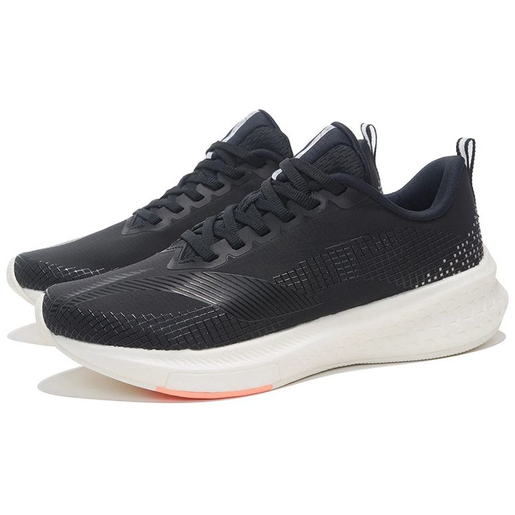 Li Ning Red Rabbit 5 Pro Shock Absorption Non-Slip Wear-Resistant Low-Top Running Shoes Women Running Shoes Black ARMS004-6