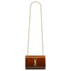 Ysl Kate Бронзовая фурнитура Магнитная застежка Телячья кожа Сумка на плечо Сумка через плечо Маленькие женские сумки Коричневый 469390-AAD9W-2175