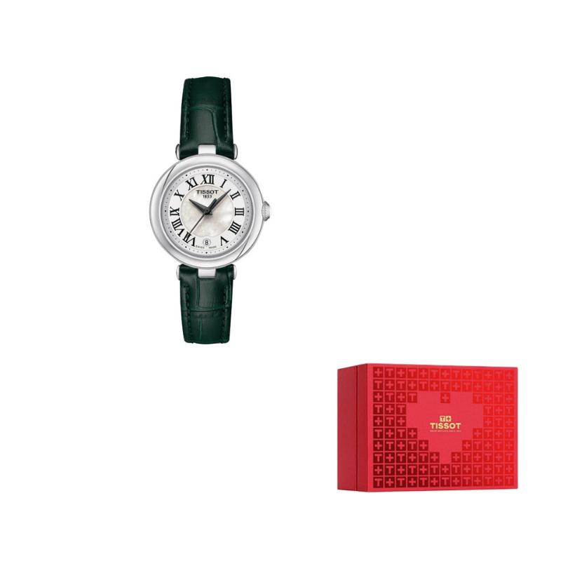 Tissot Коллекция Little Beauty Кварцевый механизм Водонепроницаемость 50 метров Женские часы Часы 26 мм Белый циферблат T126.010.16.113.02