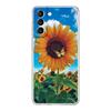 Чехол для телефона Samsung Galaxy S24 Plus S23 S22 S21 S20 FE Ultra 5G S10 S10E S9, мягкий прозрачный силиконовый чехол с цветком 12