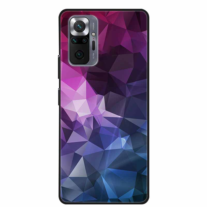 Чехол для Xiaomi Redmi Note 10 Pro Модный Мягкий Силиконовый Чехол для Телефона для Redmi Note10 Pro Max Coque M2101K6G Бампер Крутой Funda