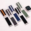 Nylon Watch Band for Apple Watch Series 10 Ultra 9 8 7 SE 6 5 4 3 2 1 46mm 49mm 45mm 44mm 42mm Stripe Design Parachute Buckle Strap