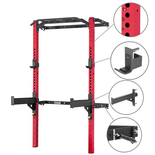 Klt22 Red Hms Multifunctional Foldable Training Cage