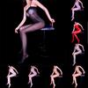 2022 New Pantyhose Womens Solid Color Tights Transparent