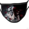 Маска из ткани с принтом черепа, многоразовая, моющаяся, для вечеринки в стиле панк